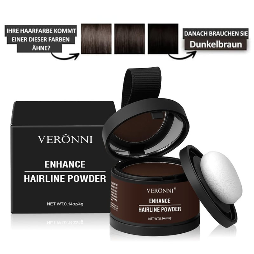 Veronni ™ | Wasserfestes Ansatzpuder mit Pflegeeffekt