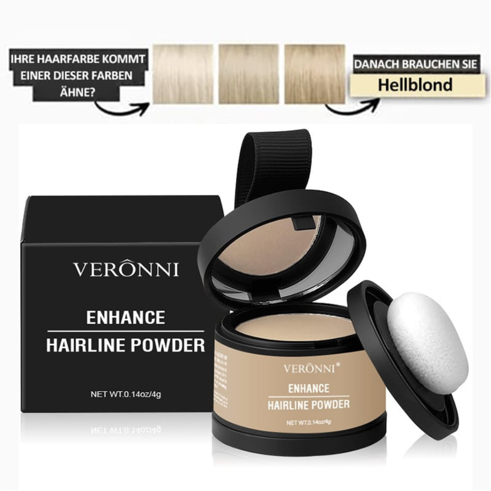 Veronni ™ | Wasserfestes Ansatzpuder mit Pflegeeffekt