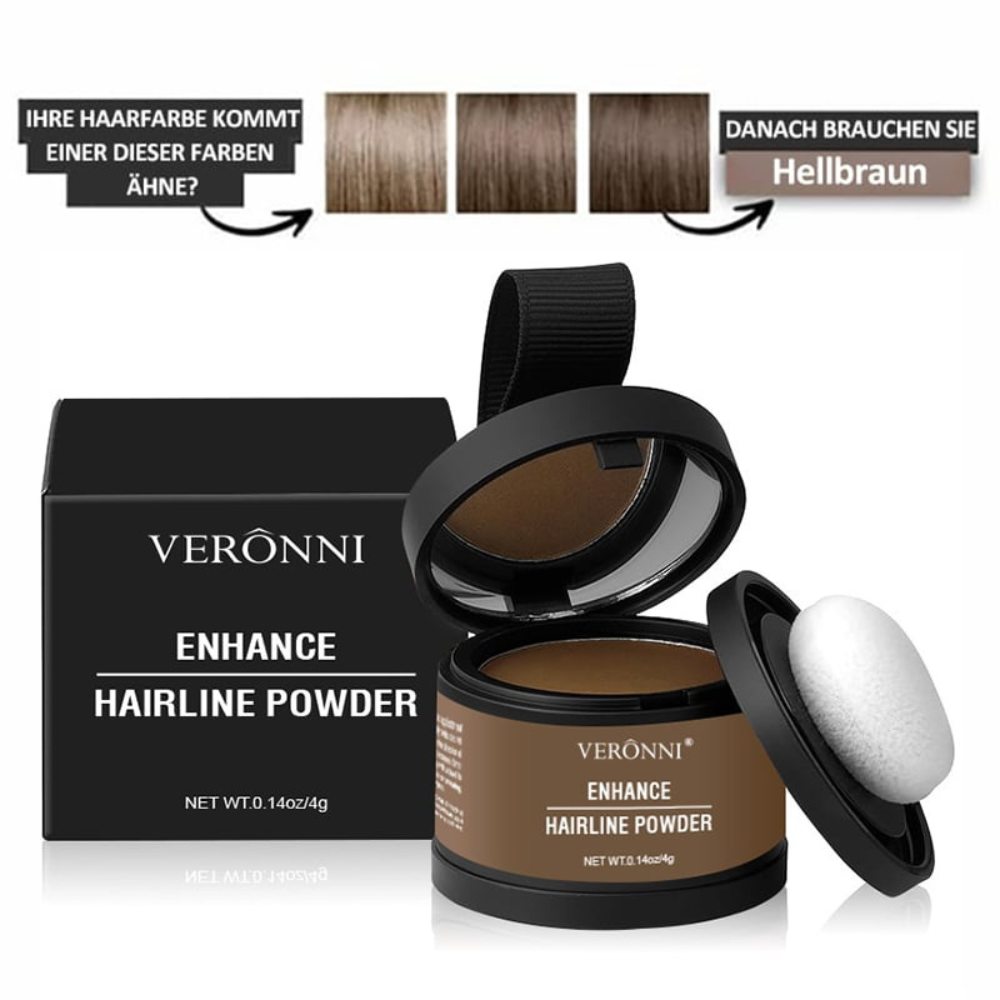 Veronni ™ | Wasserfestes Ansatzpuder mit Pflegeeffekt