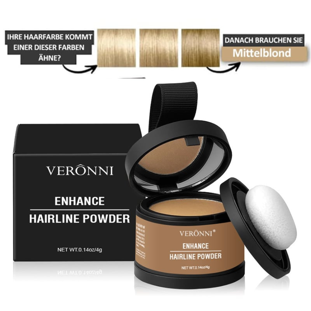 Veronni ™ | Wasserfestes Ansatzpuder mit Pflegeeffekt